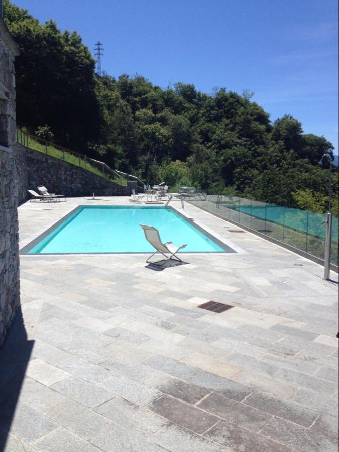 Magic Lake View With Beautiful Pool Area Bellano Eksteriør billede