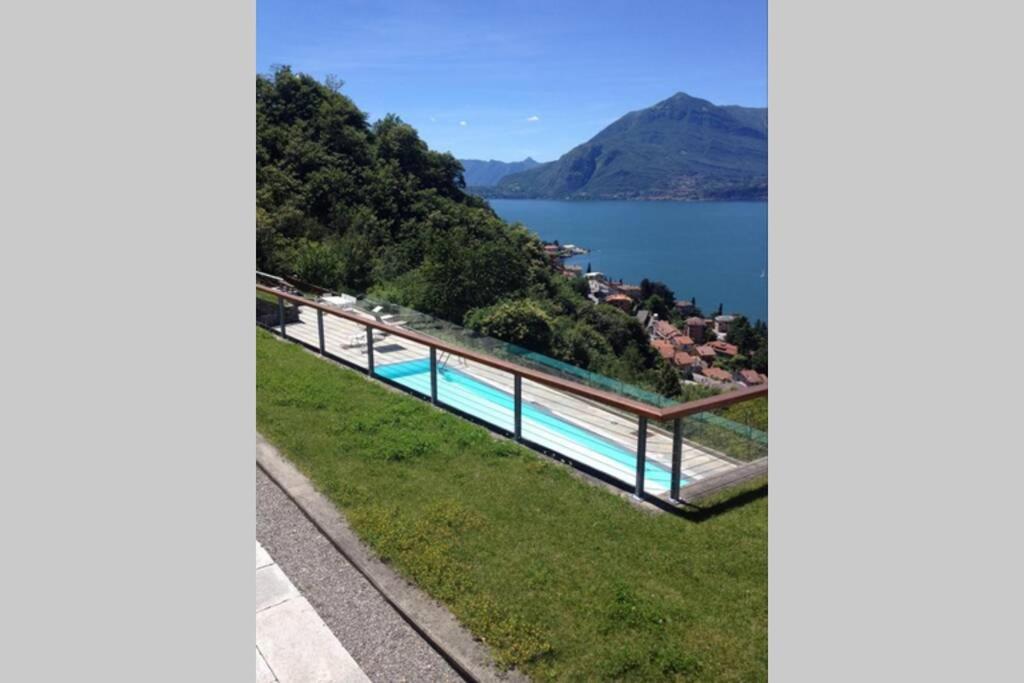 Magic Lake View With Beautiful Pool Area Bellano Eksteriør billede